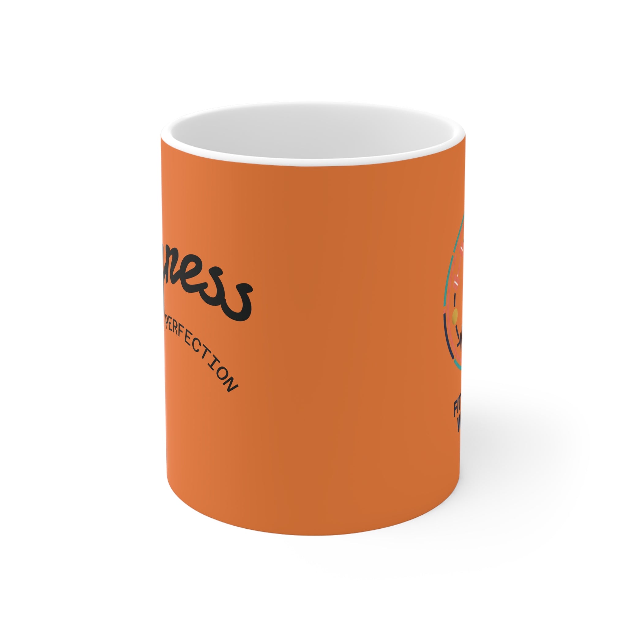 Progress Over Perfection Mug — Motivational Coffee Cup