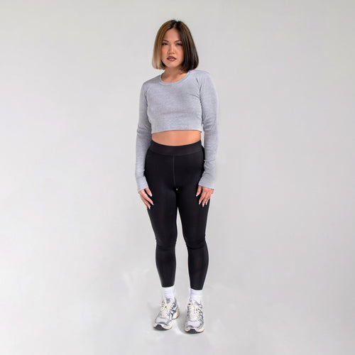 4002 - Women's Long Sleeve Baby Tee
