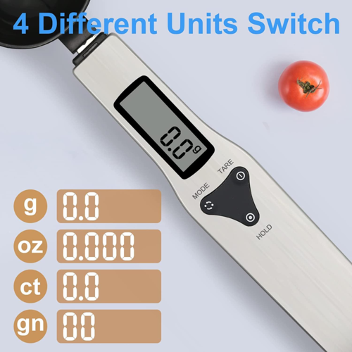 Digital Measuring Spoon Scale - 500g Kitchen Food Scale with LCD Display
