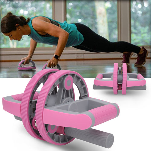 5-in-1 Ab Roller Wheel Set - Multi-Function Home Gym Training Kit