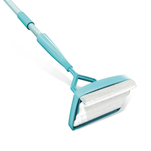 Extendable Baseboard Cleaning Tool - Retractable Duster with Microfiber Pad