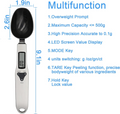 Digital Measuring Spoon Scale - 500g Kitchen Food Scale with LCD Display